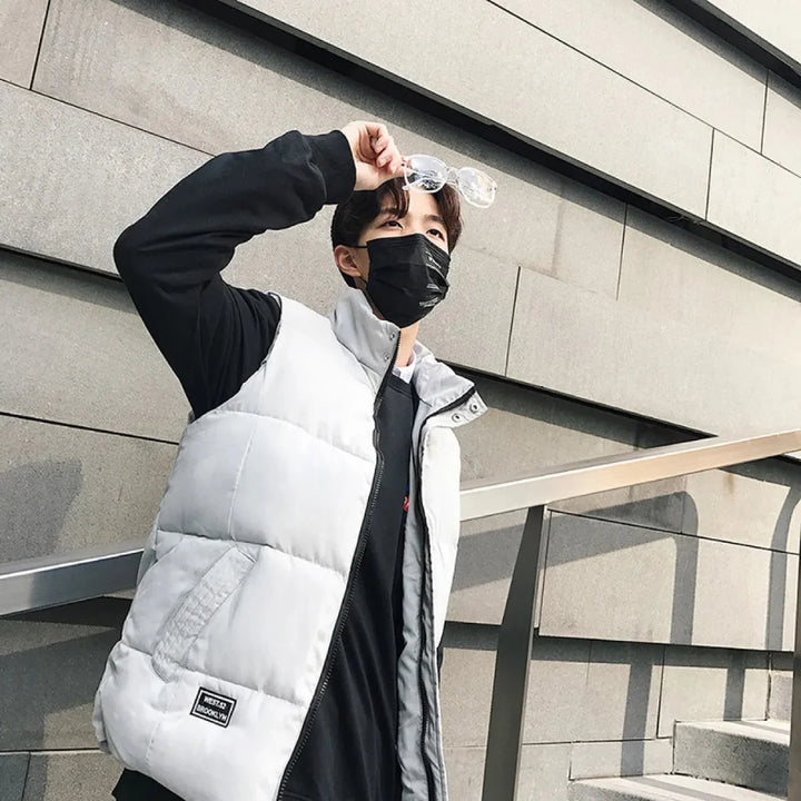 Gewatteerd Herengilet met Rits