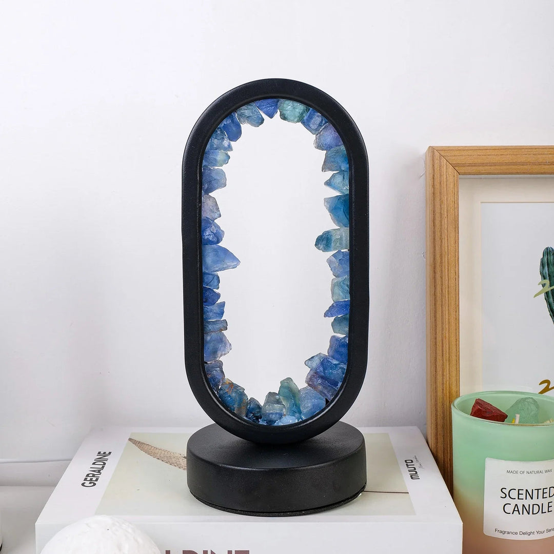 AmethystGlow - Handgemaakte Natuurlijke Kalmerende Amethist Lamp voor Ontspanning