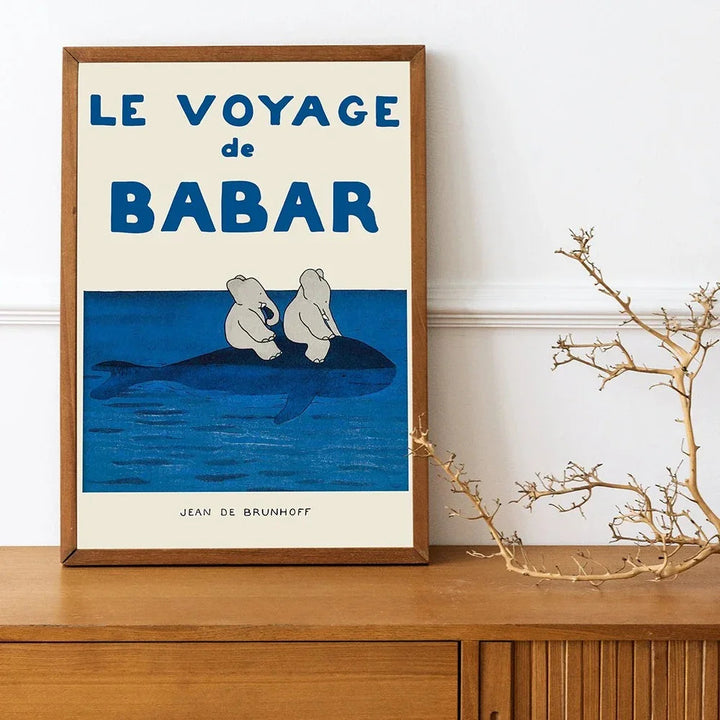 Elegante olifant wanddecoratie