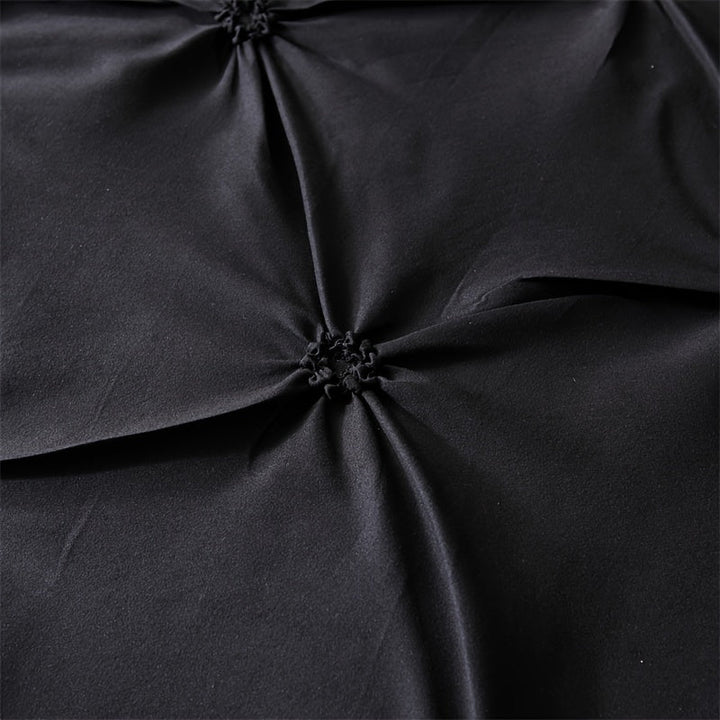 Elegante dekbedovertrekset met pintuck