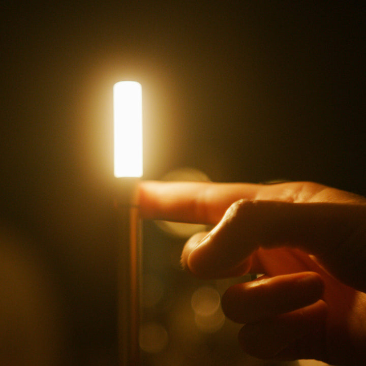 GlowLux - Draadloze Oplaadbare LED Tafellamp Met Smart Touch Bedieningen