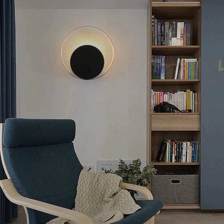 LumiLux - Moderne LED Wandlamp van Koper en Smeedijzer voor Sfeerverlichting