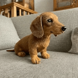 Interactieve pluchen hond met aanraaksensoren, levensechte bewegingen en ultrazachte vacht