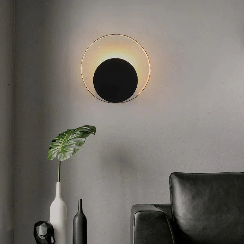 LumiLux - Moderne LED Wandlamp van Koper en Smeedijzer voor Sfeerverlichting