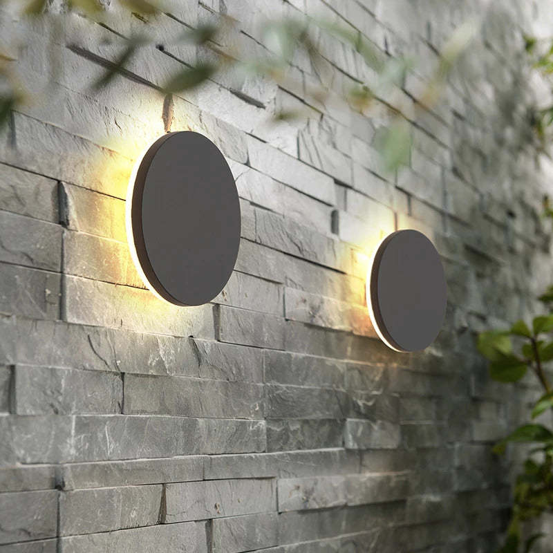 Buitenwandlamp LED-armatuur met op- en neerwaarts licht