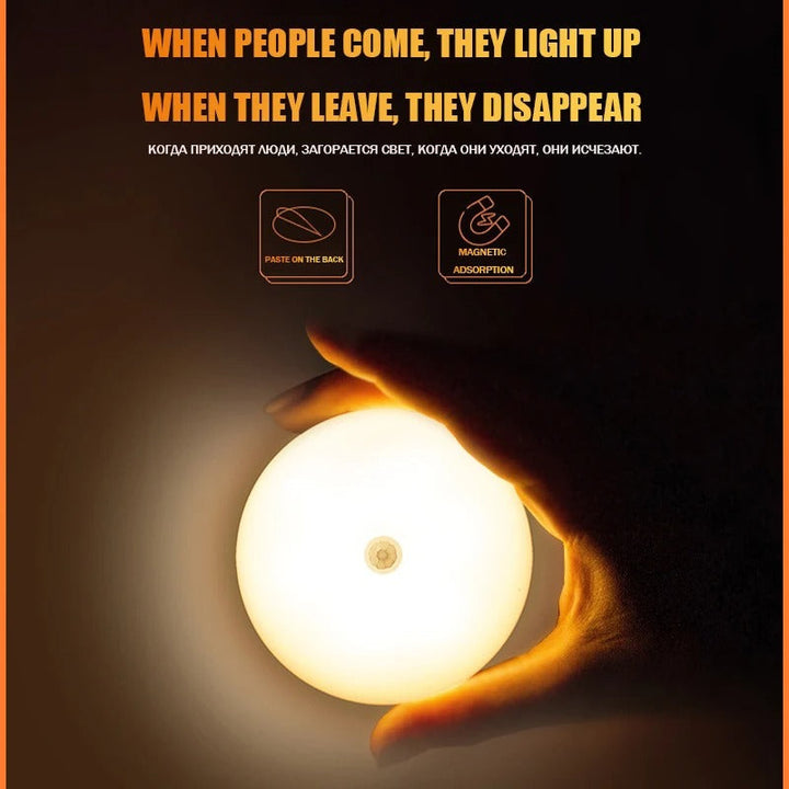 BrightGlow - Zelfklevende Draadloze LED Lamp met Bewegingssensor voor Extra Licht