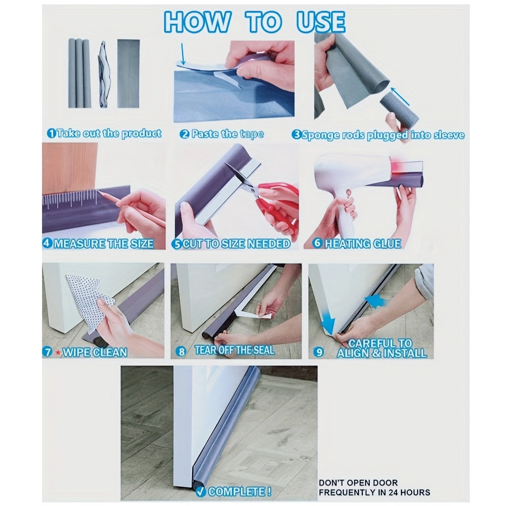 FlexiSeal deurafdichting – Effectieve isolatie en geluidsdemping