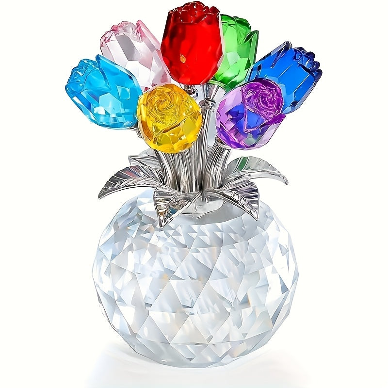 Moederdag eeuwig rozenboeket, uniek decoratief cadeau