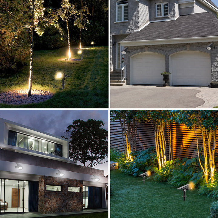 SolarGlow - Draadloze LED Buitenlamp op Zonne-energie voor Sfeervolle Tuinverlichting