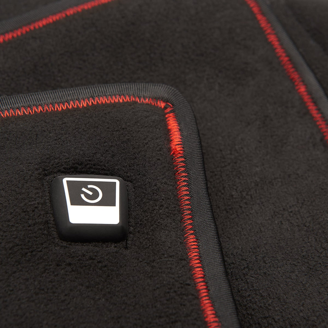Groot infrarood warmtekussen van fleece voor je hele rug