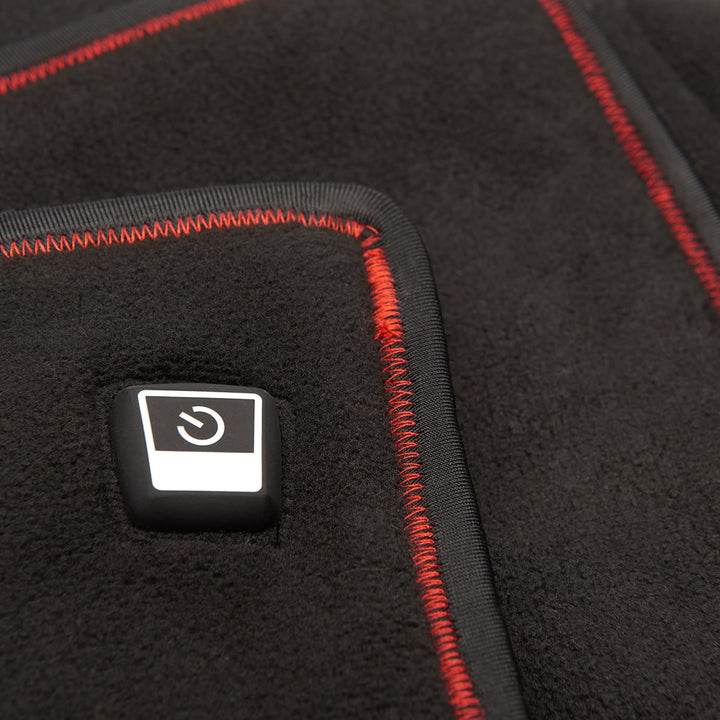 Groot infrarood warmtekussen van fleece voor je hele rug