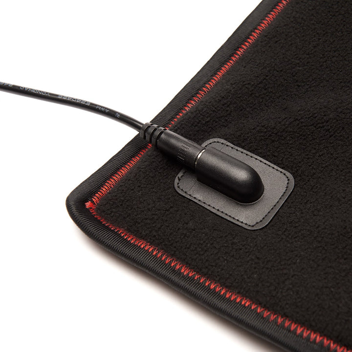 Groot infrarood warmtekussen van fleece voor je hele rug