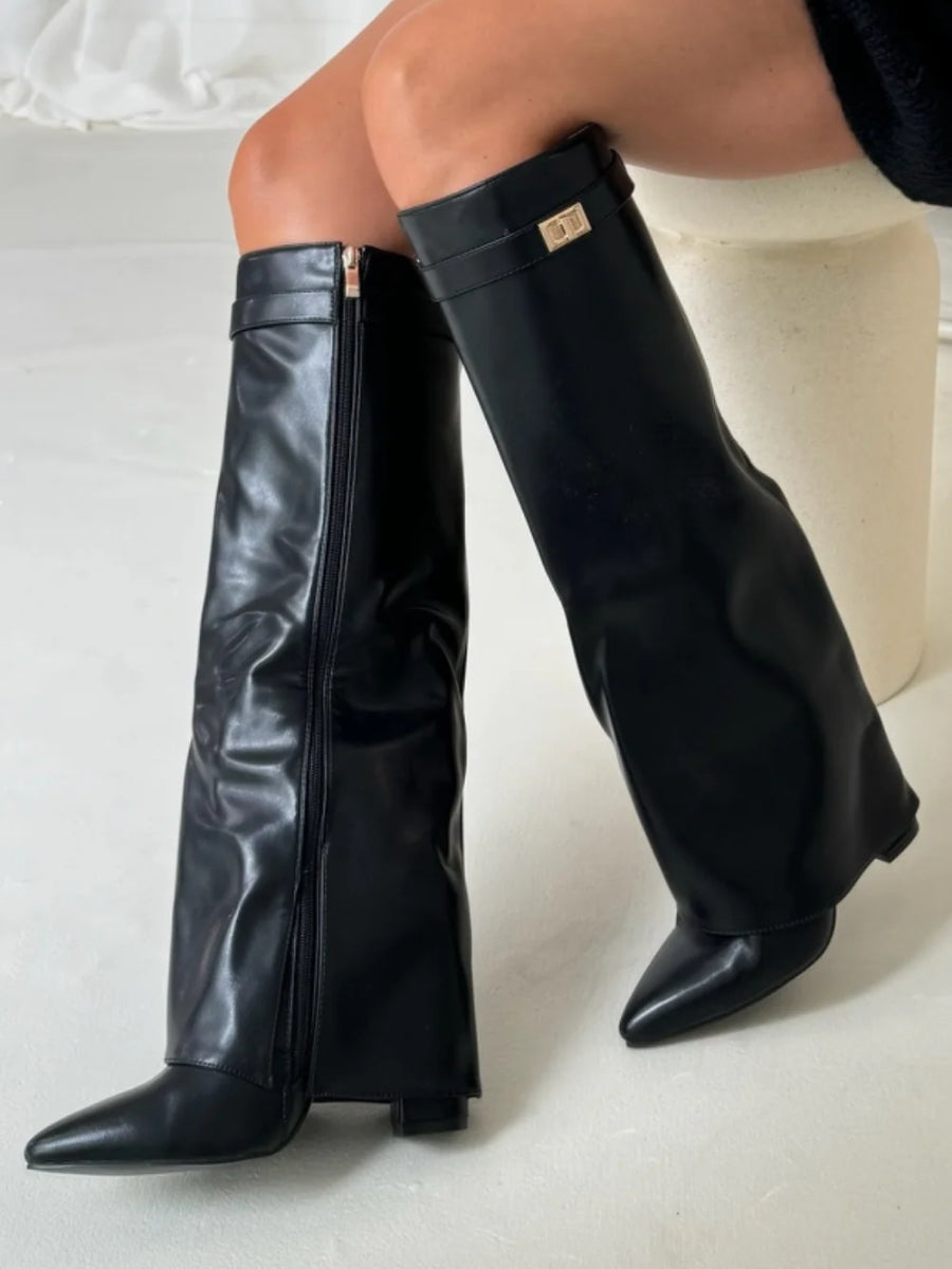 Elegante damesschoenen van hoge kwaliteit – gouden details