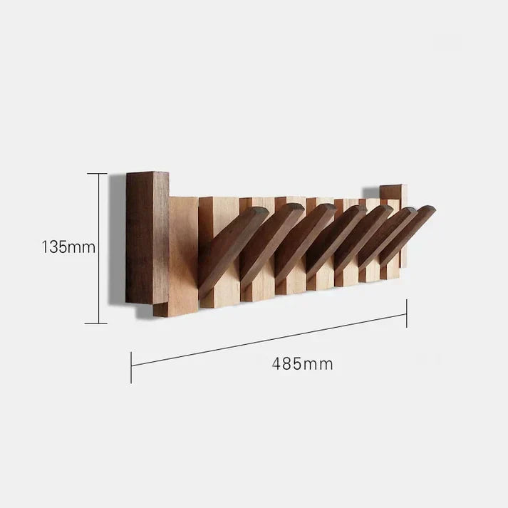 Kleshenger Piano HarmonyCoat – Creatieve Houten Kapstok voor Gang en Hal
