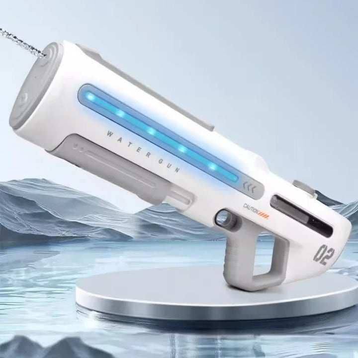 Krachtig Waterpistool met LED - Wit of Grijs