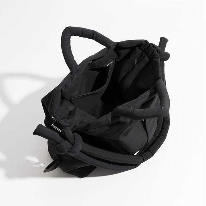 Unieke pufferhandtas met trendy volume - Riva