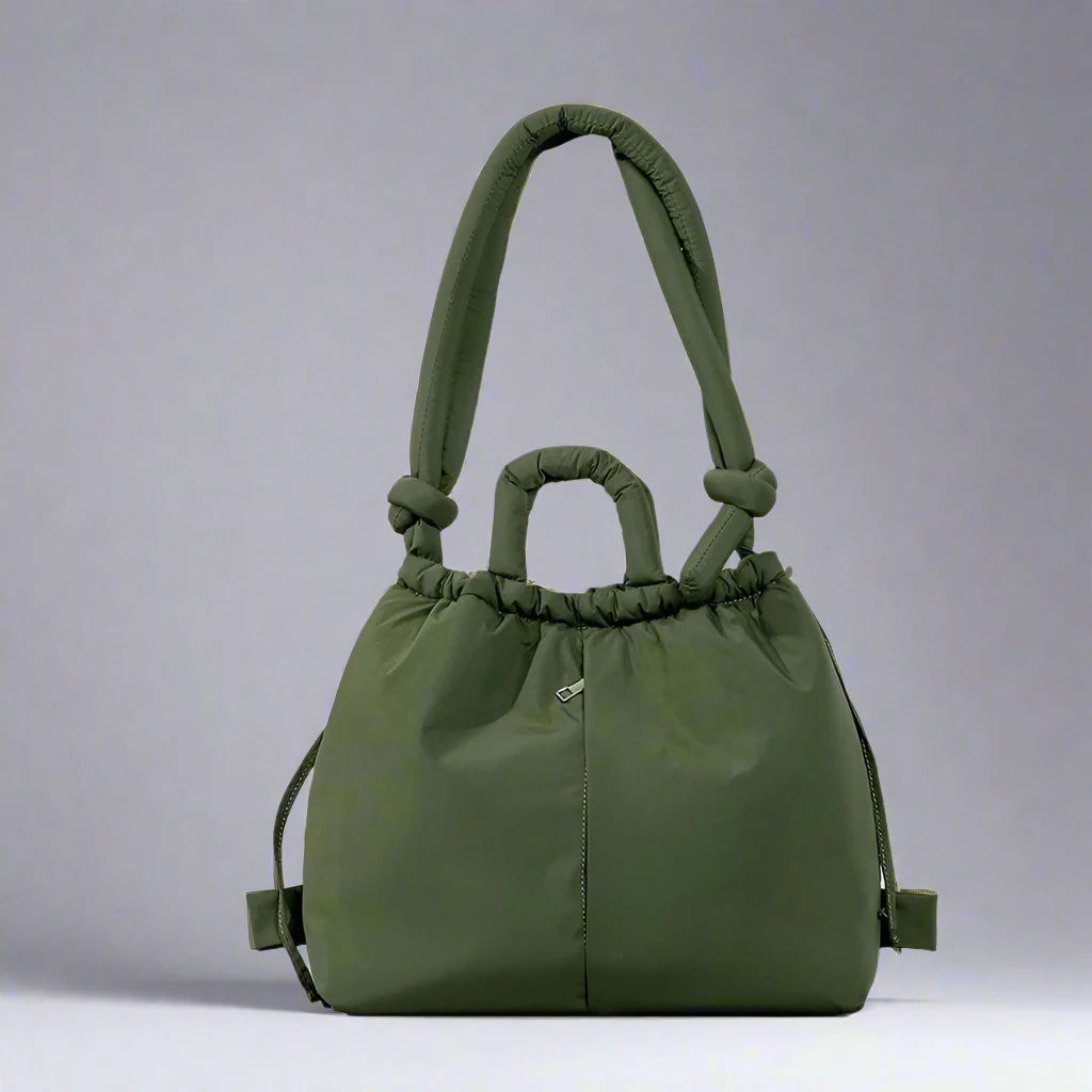 Unieke pufferhandtas met trendy volume - Riva