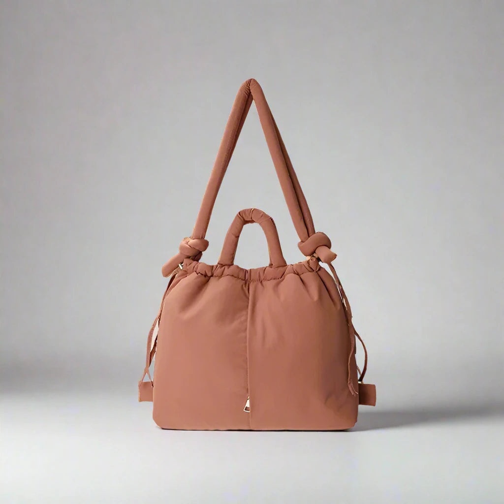 Unieke pufferhandtas met trendy volume - Riva