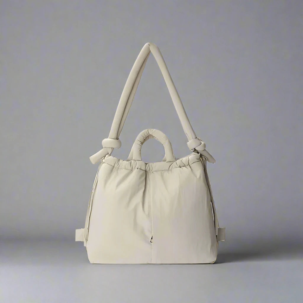 Unieke pufferhandtas met trendy volume - Riva