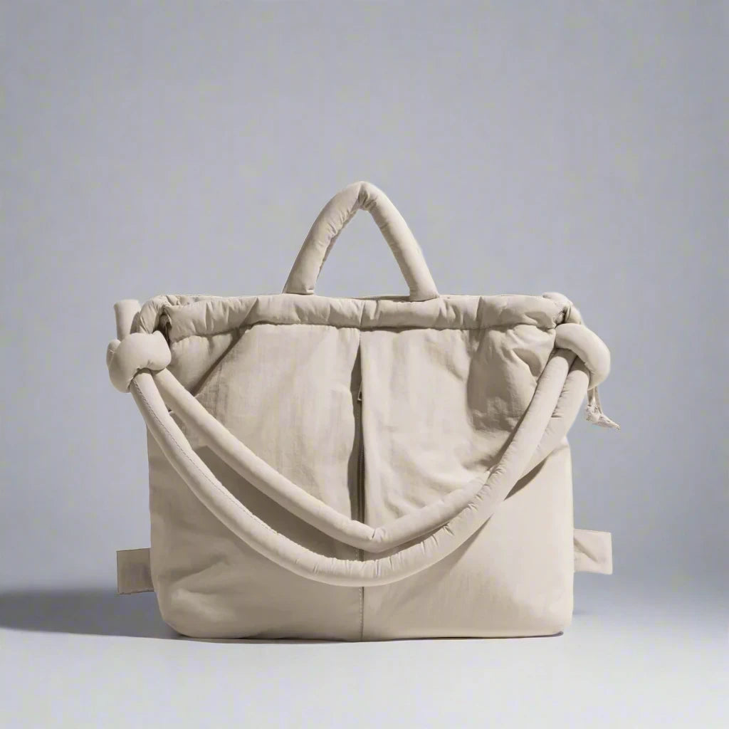 Unieke pufferhandtas met trendy volume - Riva