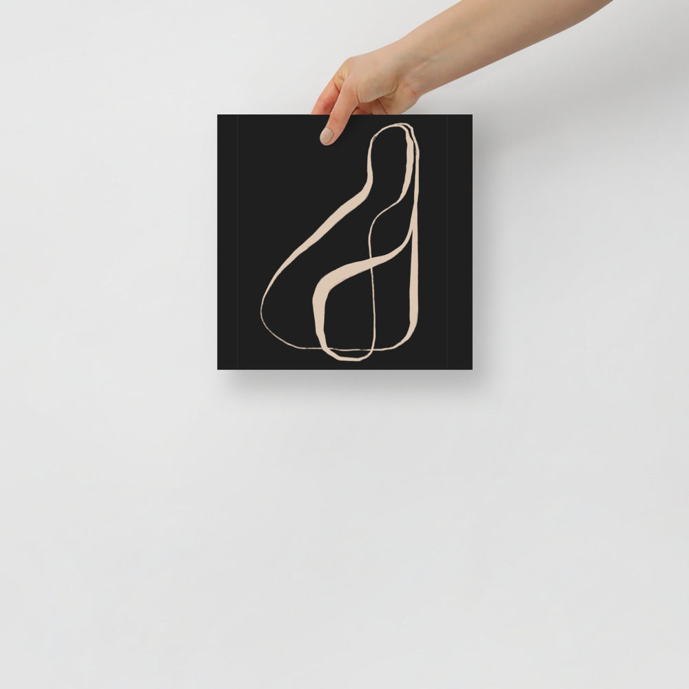 Fijne tentoonstellingsposter als wanddecoratie
