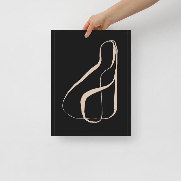 Fijne tentoonstellingsposter als wanddecoratie