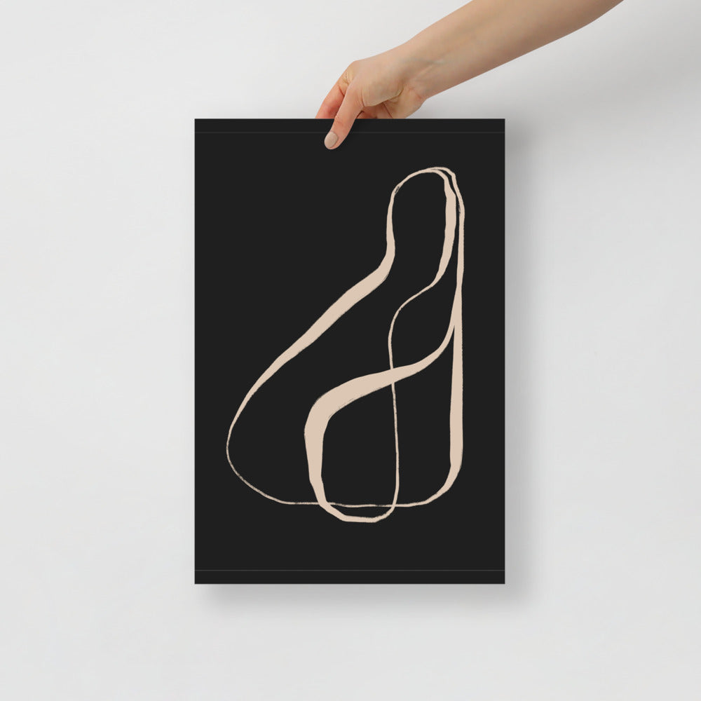 Fijne tentoonstellingsposter als wanddecoratie