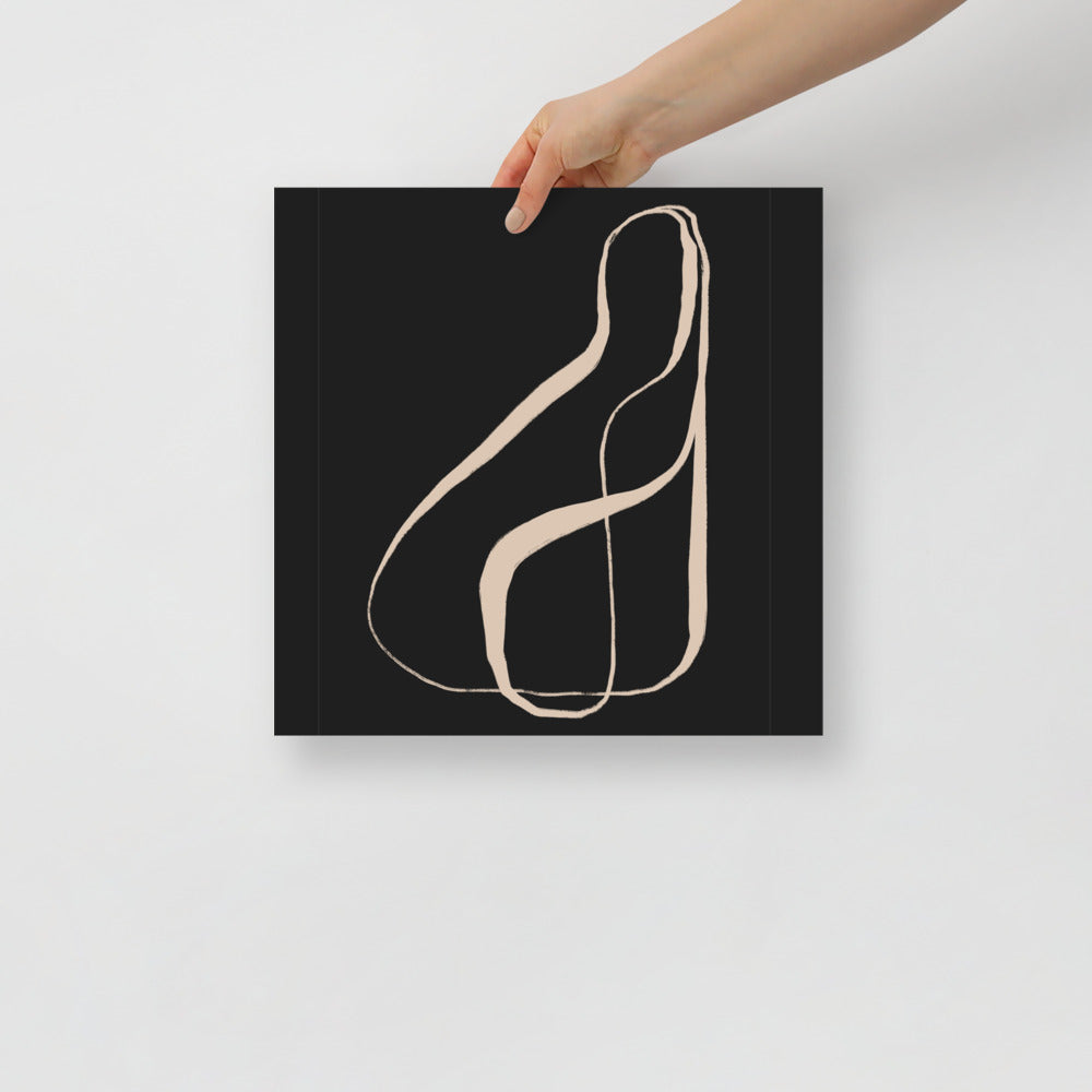 Fijne tentoonstellingsposter als wanddecoratie
