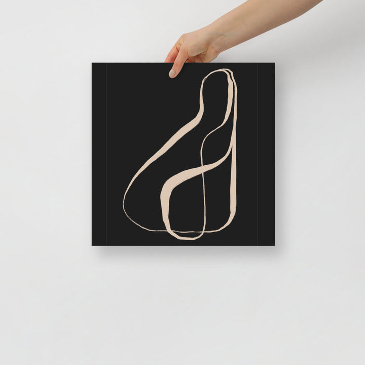 Fijne tentoonstellingsposter als wanddecoratie