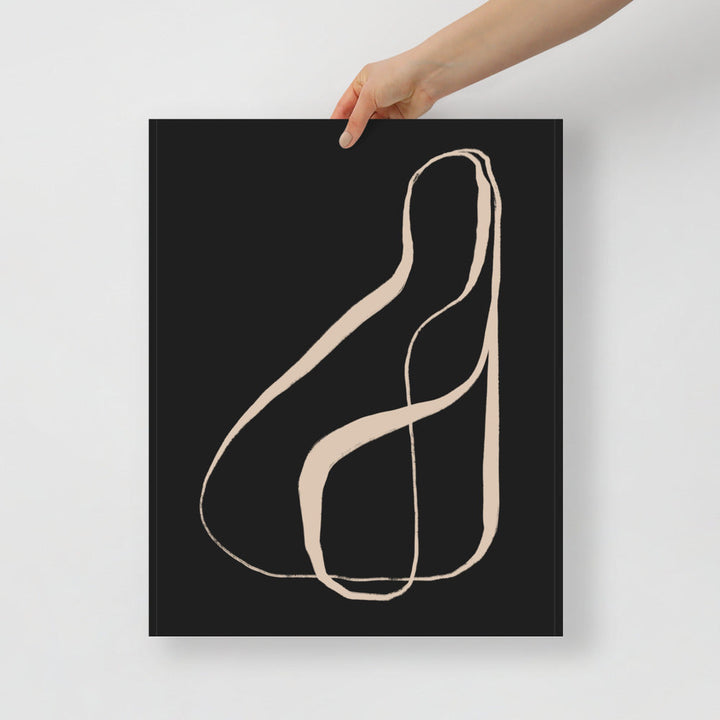 Fijne tentoonstellingsposter als wanddecoratie