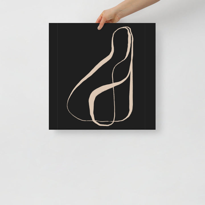 Fijne tentoonstellingsposter als wanddecoratie
