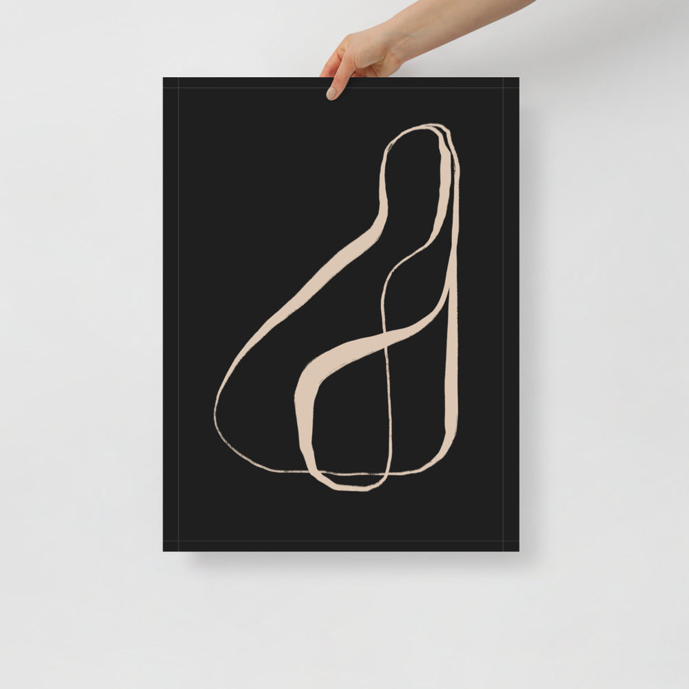 Fijne tentoonstellingsposter als wanddecoratie