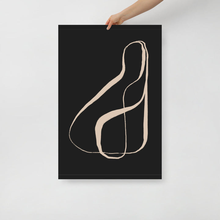 Fijne tentoonstellingsposter als wanddecoratie