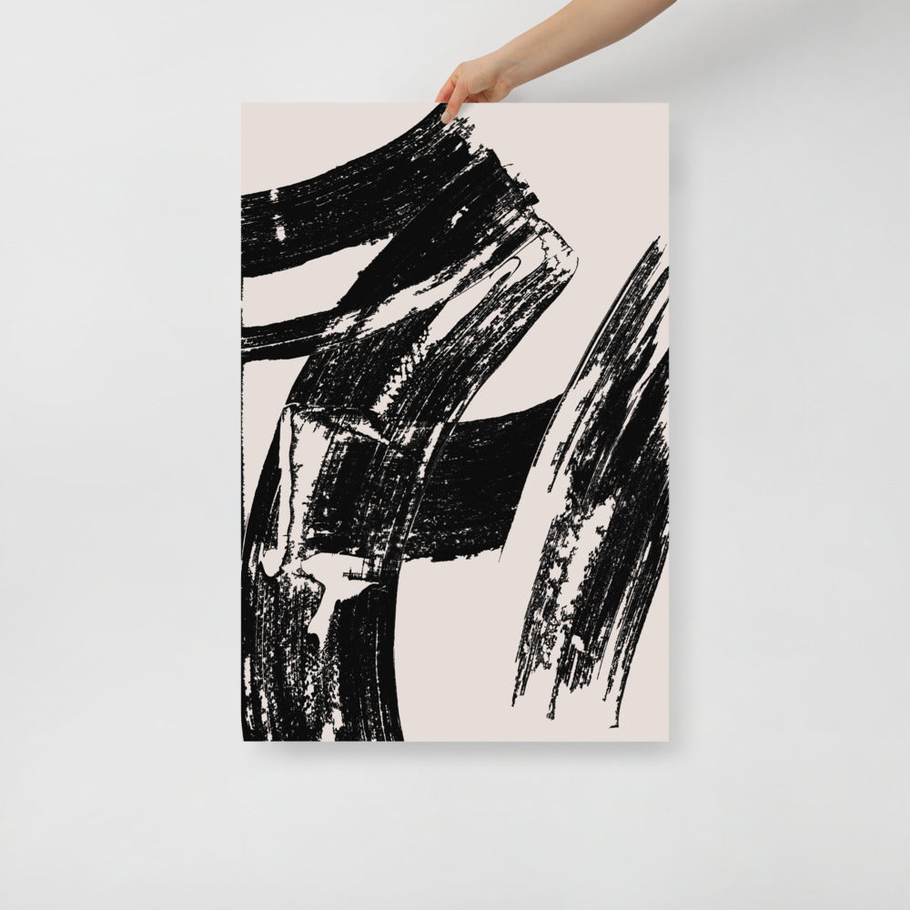 Premium tentoonstellingsposter als wanddecoratie