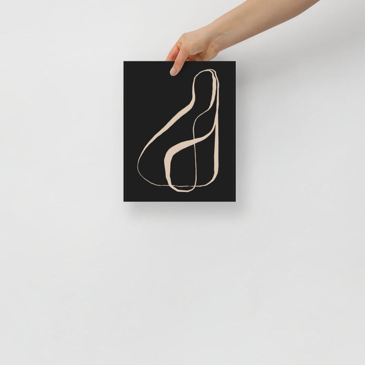 Fijne tentoonstellingsposter als wanddecoratie