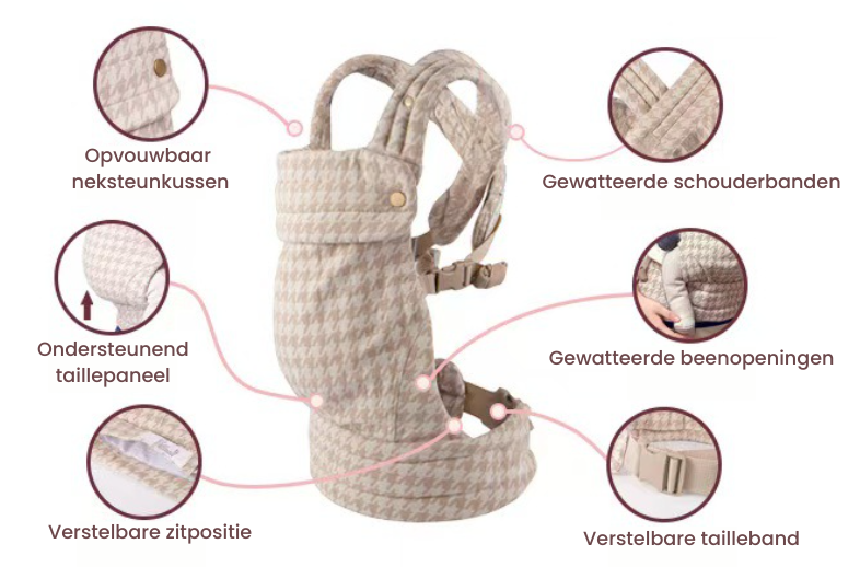 Draagzak - Veilig en comfortabel om je baby te dragen