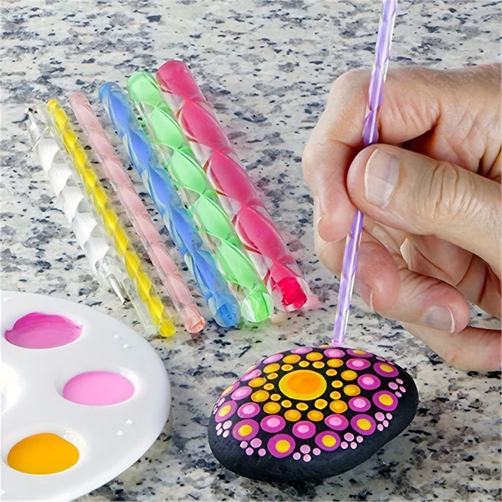 Mandala Gereedschapsset – Voor Creatief Schilderen en Steenkunst