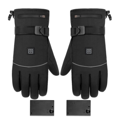 Verwarmde motorhandschoenen met touchscreen en 3 standen