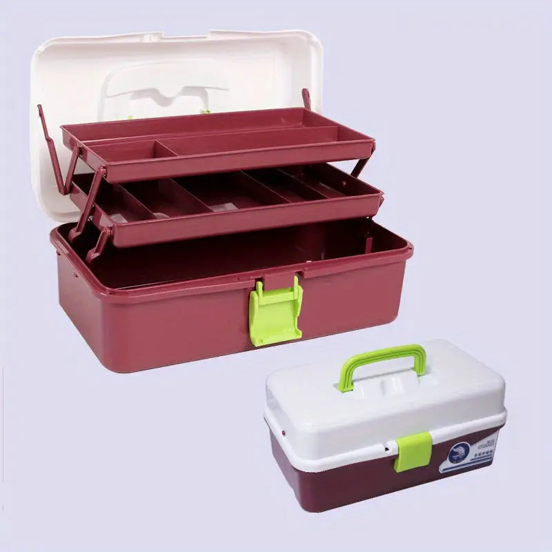 Viskoffer - 3 laags - Met slot