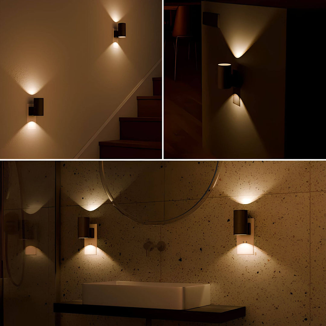 GlowLite - Dimbare LED Nachtlamp met Schemersensor | Plug-In Sfeerverlichting voor Elke Kamer