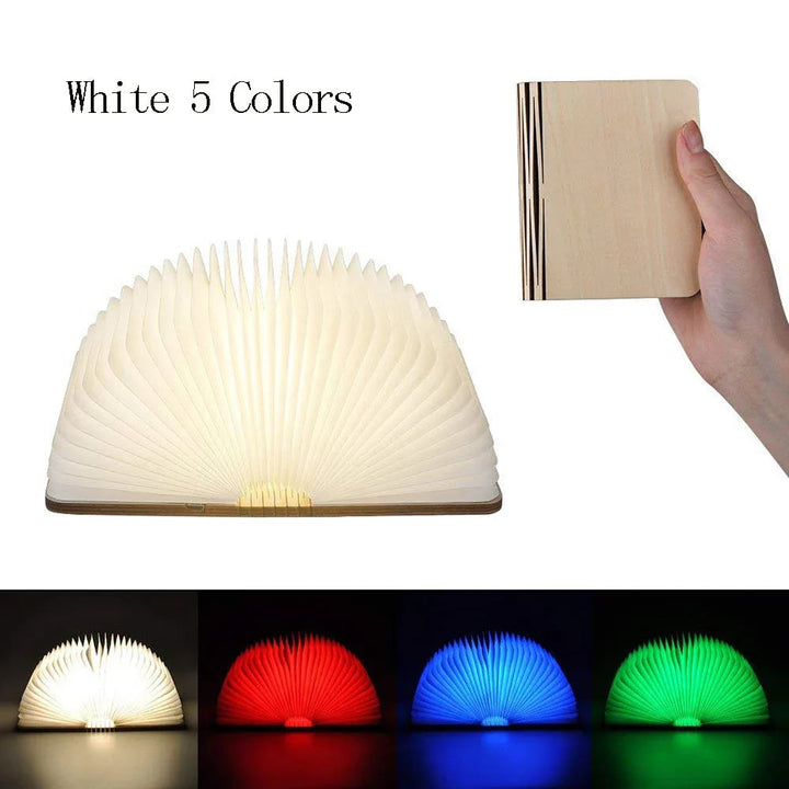 GlowLight - Opvouwbare Boeklamp LED | Draagbaar & Oplaadbaar Nachtlampje