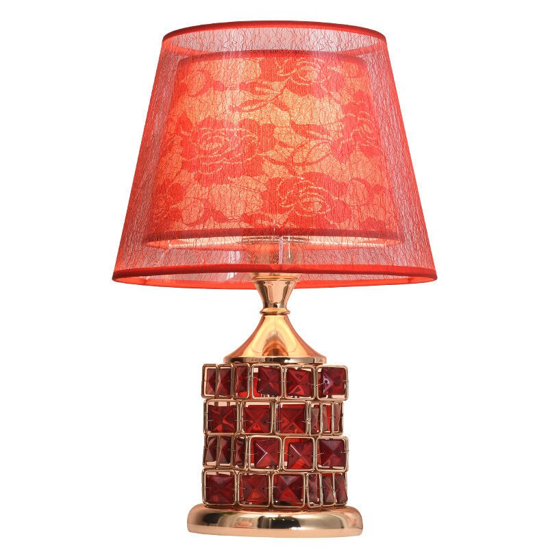 LumiLux - Elegante Kristallen Tafellamp met Dimbare LED Verlichting