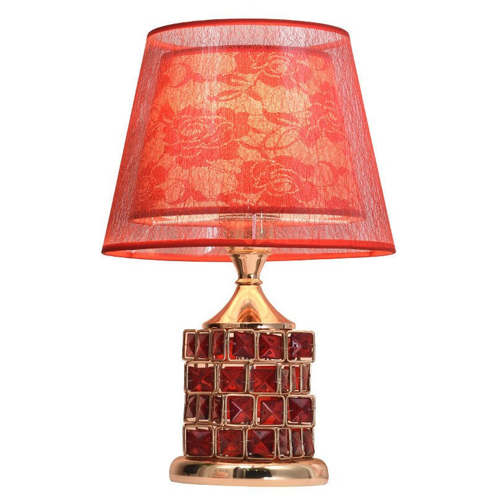 LumiLux - Elegante Kristallen Tafellamp met Dimbare LED Verlichting