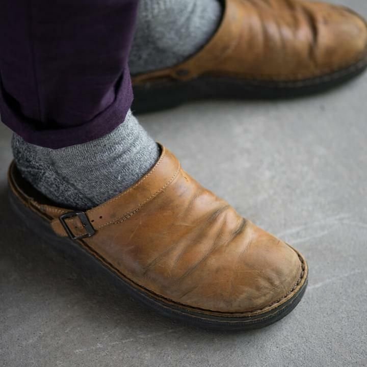 Luxe leren instappers voor heren – Elias