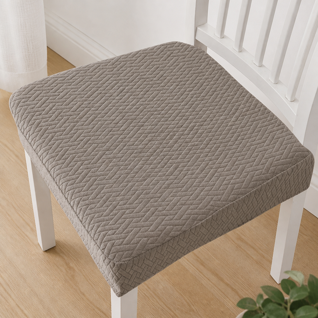 Waterdichte elastische geweven stoelhoezen, antislip jacquard-polyester