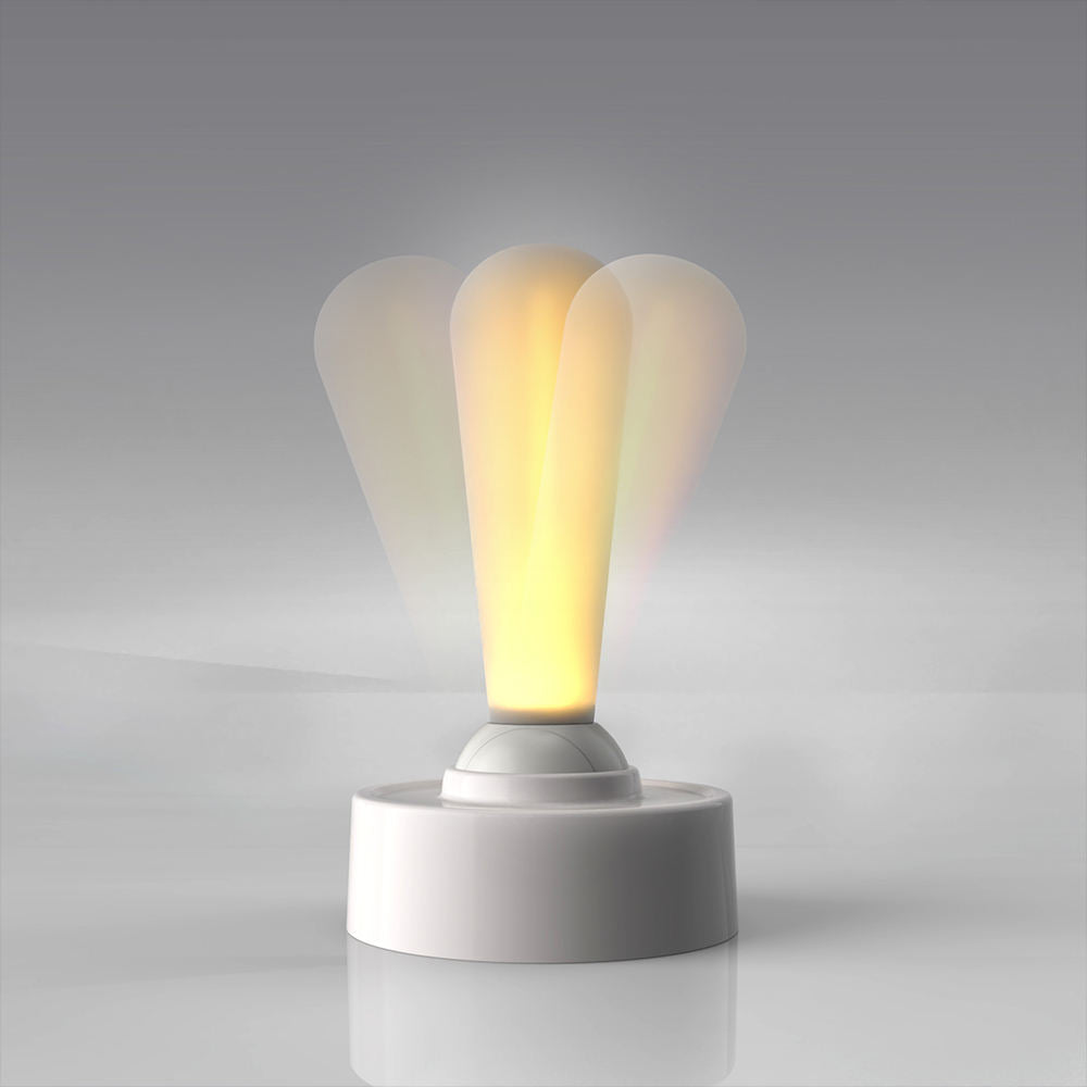 LumiLite - Retro LED Tafellamp Met Accu En Dimbare Helderheid