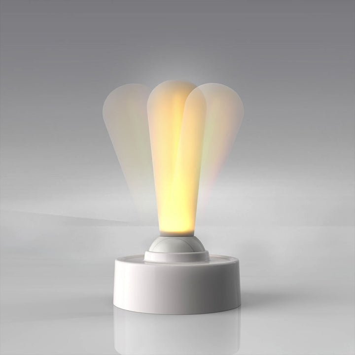 LumiLite - Retro LED Tafellamp Met Accu En Dimbare Helderheid