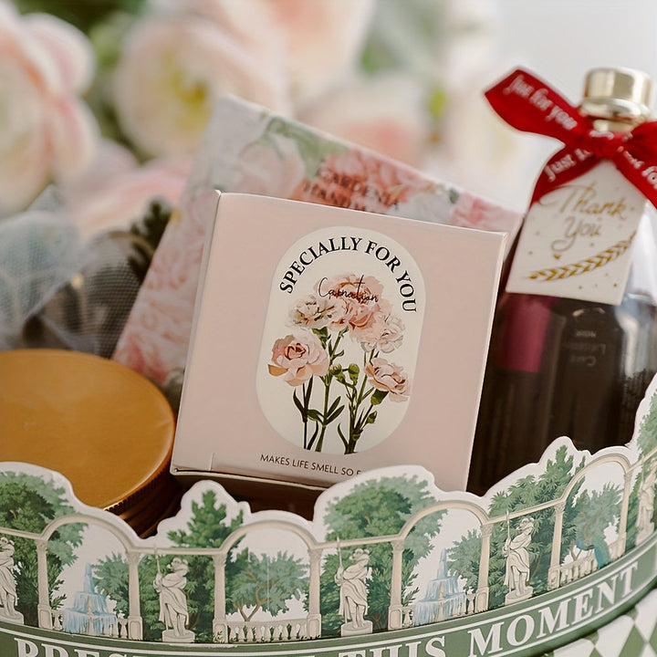 Moederdag-geurkaars met kruidnagel, cadeau