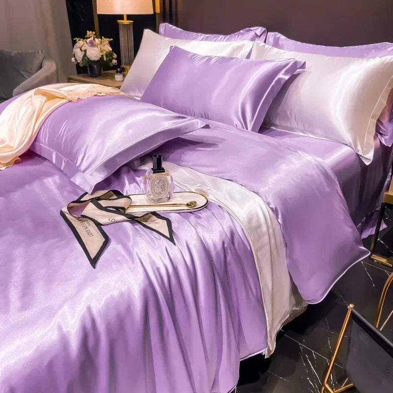 SilkLoom - Luxueus Zijde Beddengoed Set van 100% Pure Zijde Voor Ultiem Slaapcomfort