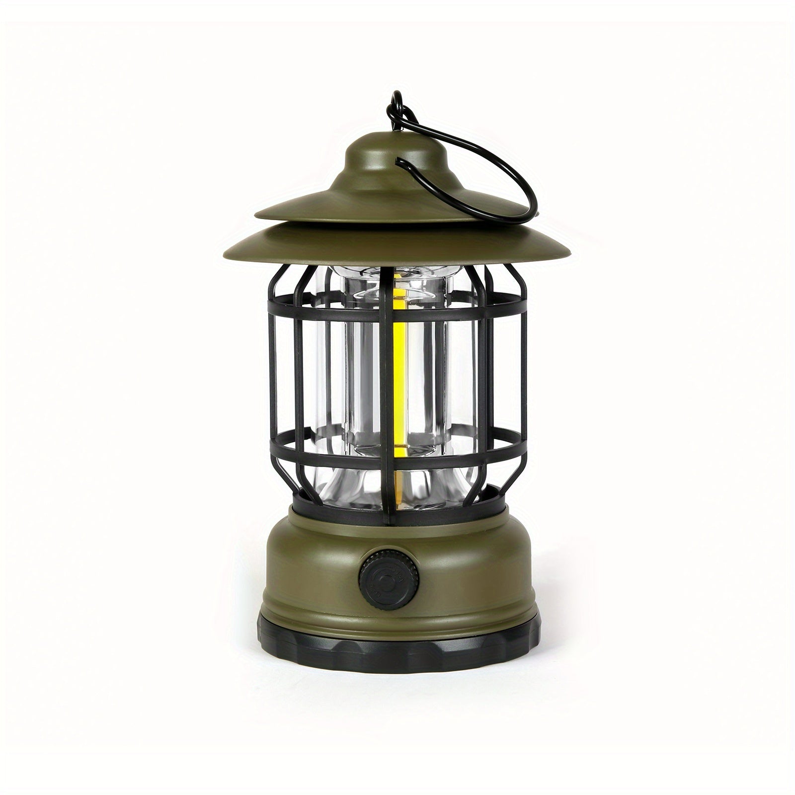 LumenGlow - Dimbare Retro Campinglamp met USB en LED Verlichting